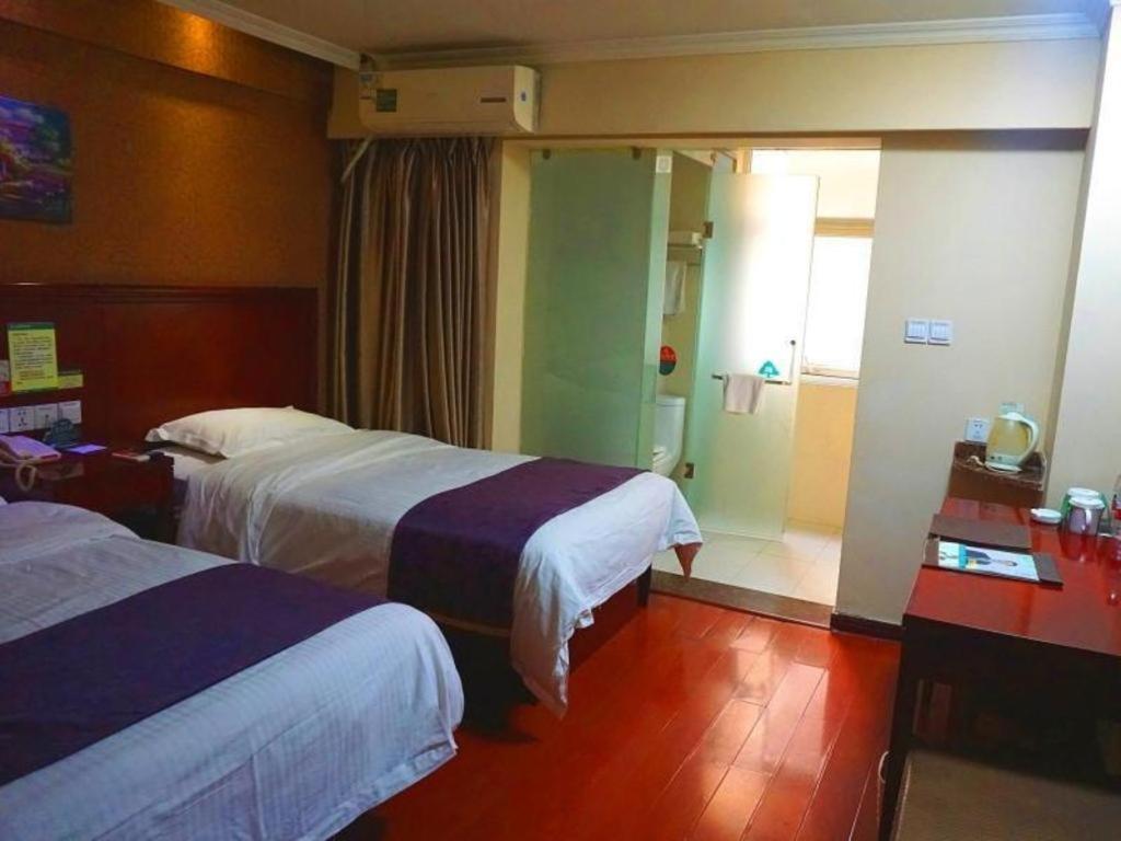 Greentree Inn Xi'An Bell And Drum Tower Food Street Ancient City Wall Ximen Express Hotel Zewnętrze zdjęcie
