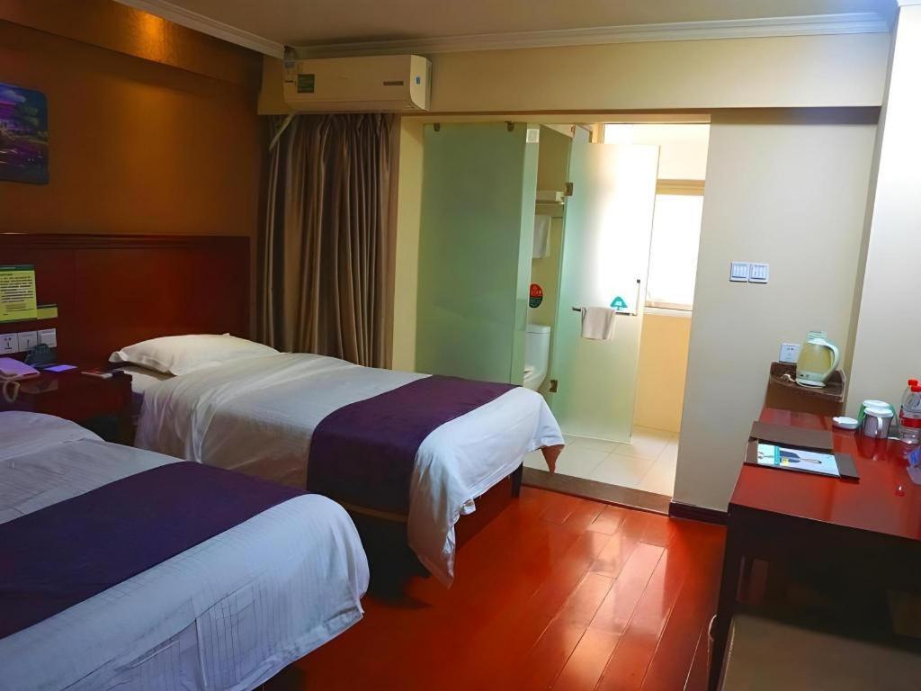 Greentree Inn Xi'An Bell And Drum Tower Food Street Ancient City Wall Ximen Express Hotel Zewnętrze zdjęcie